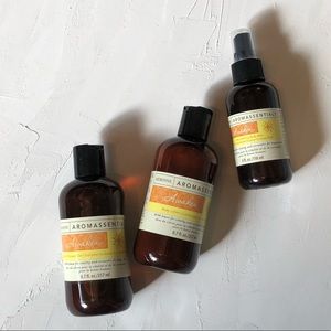 Arbonne aromatherapy lotion, shower gel, & mist